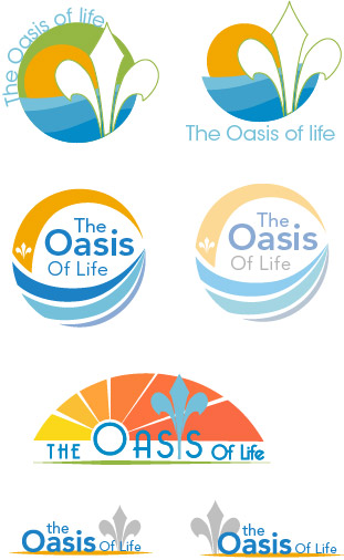 Création du logo pour l'entreprise the Oasis of life health centre